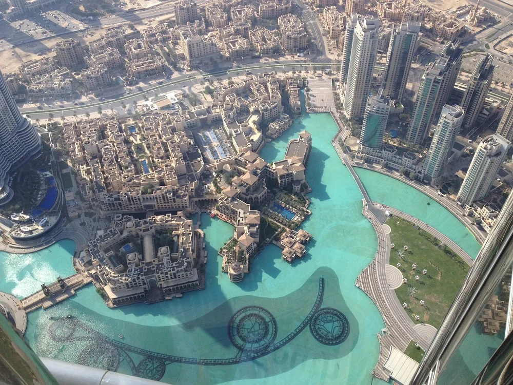 Vedere panoramică a Dubaiului