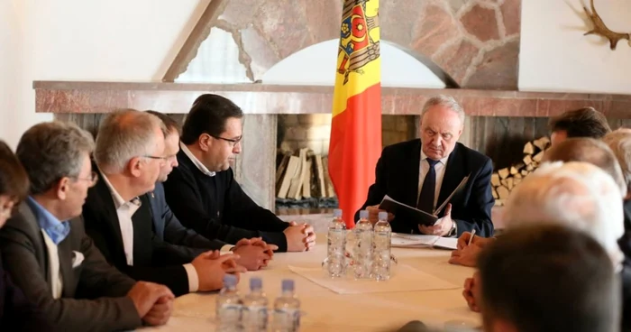 Nicolae Timofti va anunţa astăzi candidatul desemnat la funcţia de premier FOTO: presidentie.md