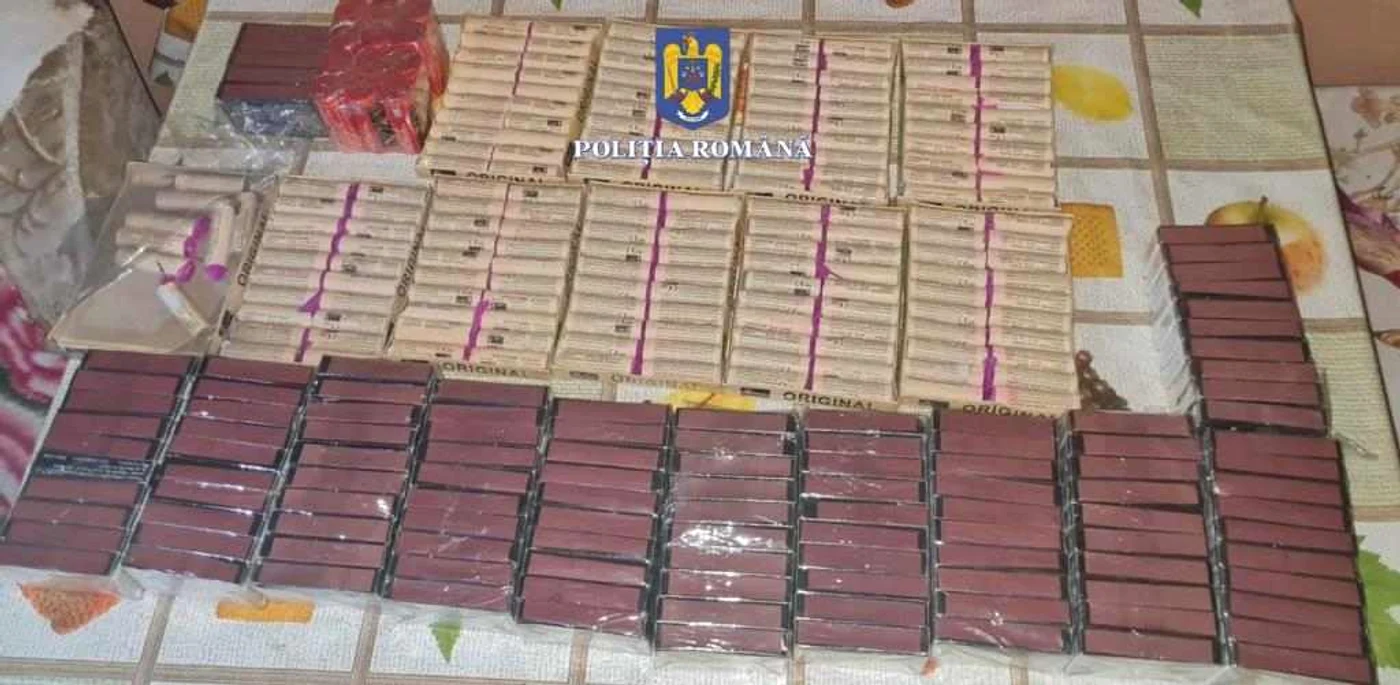 Toate produsele au fost ridicate FOTO Poliția Română 