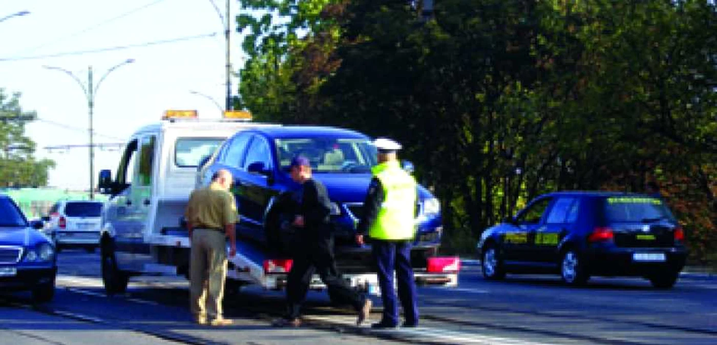 Reşiţa: Un taximetrist neatent a paralizat circulaţia la prima oră