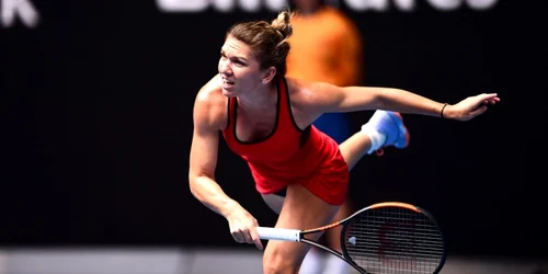 Simona Halep - Lauren Davis FOTO AusOpen.com