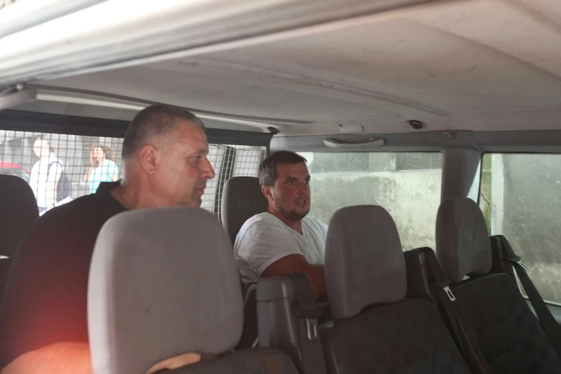 Alexandru Găină a fost reţinut de procurori FOTO Sever Gheorghe