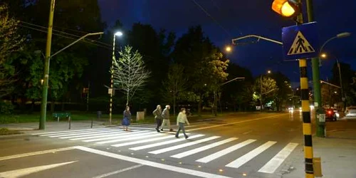 trecere de pietoni iluminata brasv foto brasovromania.net