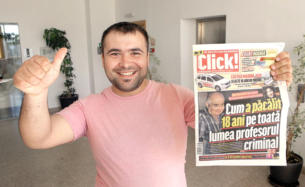 
    Lozul norocos  i-a adus lui  Bogdan Panait  300 de leiFoto: Click!  