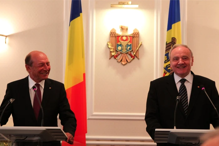 Traian Băsescu şi Nicolae Timofti, la Chişinău