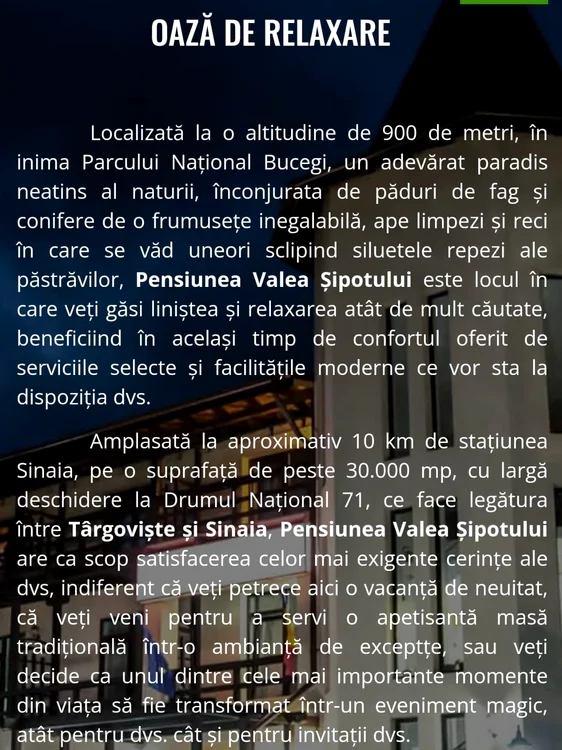 Exemplu de propunere de excursie în Săptămâna Școala Altfel