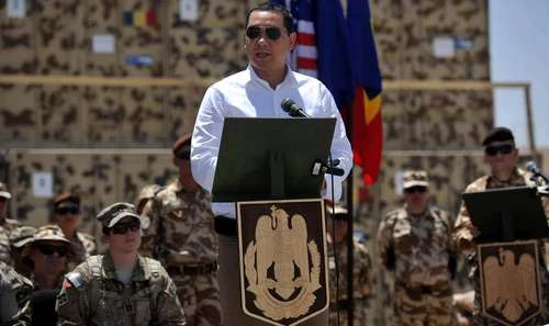 Victor Ponta in Afganistan FOTO Facebook