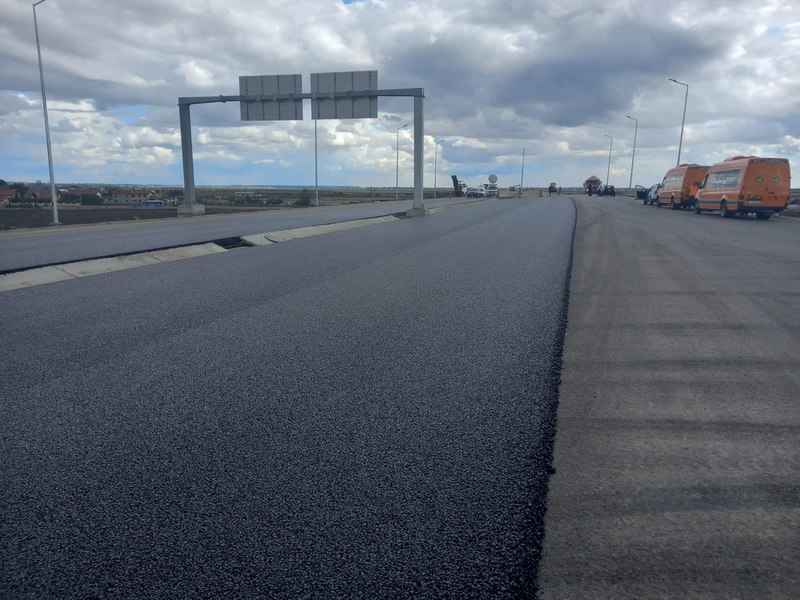 Miercuri se va deschide circulaţia pe două loturi de pe autostrada A7, între Buzău Nord şi Râmnicu Sărat