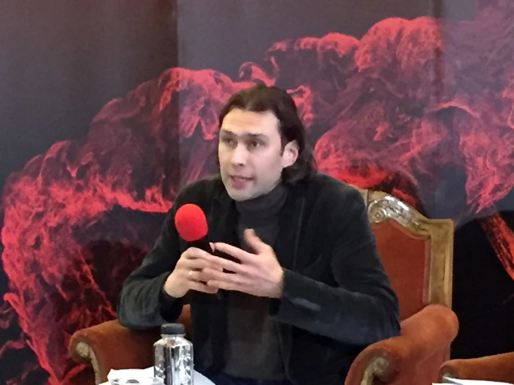 Vladimir Jurowski la conferinţa de presă
