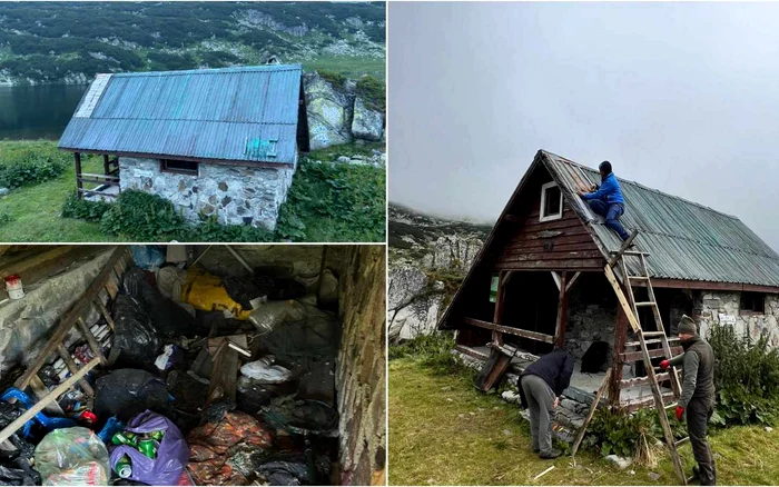 Refugiul Zănoaga. Foto: Parcul Național Retezat, Salvamont Hunedoara. 