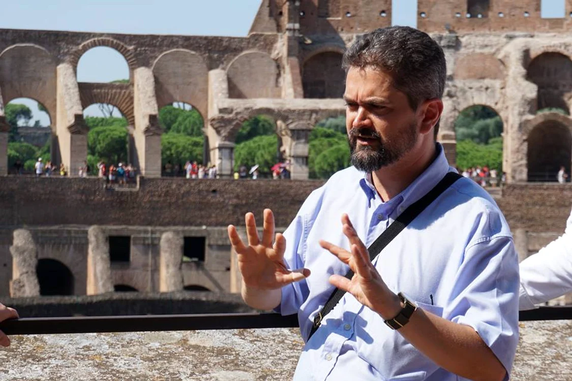 Theodor Paleologu, într-o călătorie de studiu organizată de Casa Paleologu / foto: arhiva personală