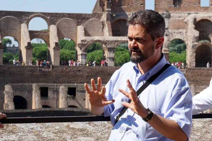 Theodor Paleologu, într-o călătorie de studiu organizată de Casa Paleologu / foto: arhiva personală