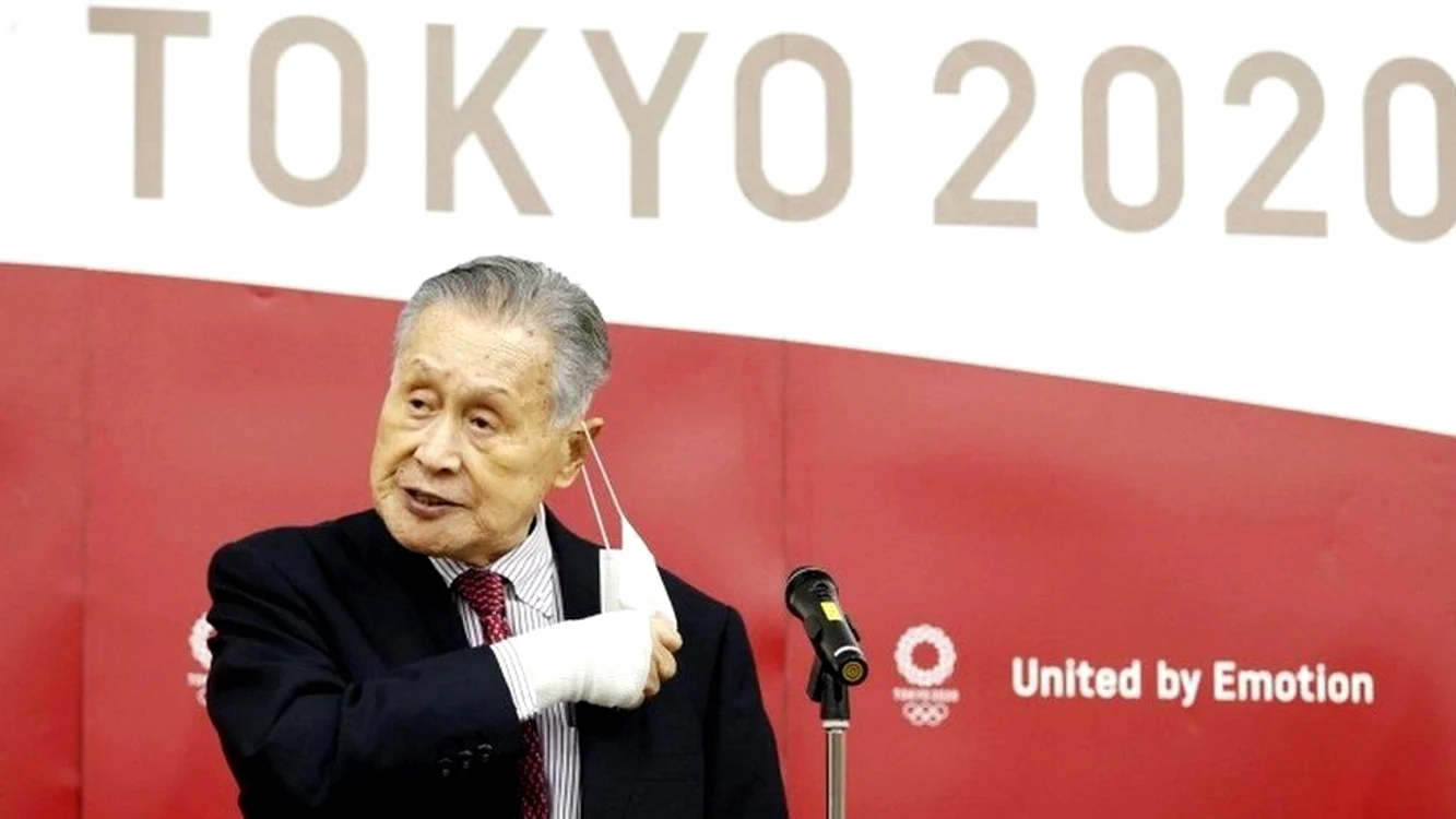 
    Declarațiile misogine ale lui Yoshiro Mori au fost aspru sancționate de femeile din politică și sportSursa foto: BBC  