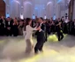 Monica Bîrlădeanu și Valeriu Gheorghiță dansează valsul mirilor foto: Instagram 