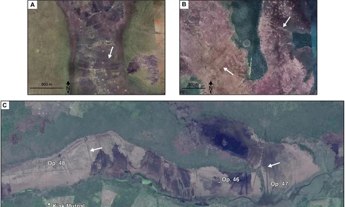 O rețea complexă de canale vechi de 4.000 de ani, descoperită în Belize (© Harrison-Buck et al. / Science Advances, 2024)