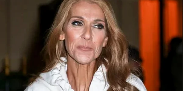 Prima aparitie surprinzatoare a lui Celine Dion care sufera de o boala incurabila  A fost aplaudata in picioare de multime jpg