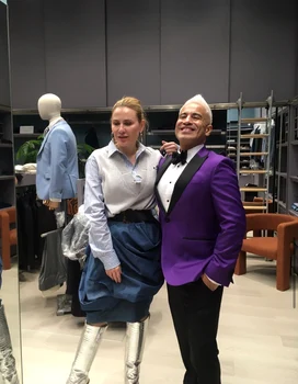 Wilmark, în vizită la magazinul Adinei Buzatu din Mall Băneasa foto: Alina Erimia