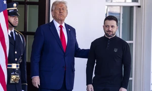 Întâlnirea dintre Donald Trump și Volodimir Zelenski. FOTO EPA-EFE