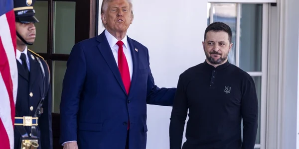Întâlnirea dintre Donald Trump și Volodimir Zelenski. FOTO EPA-EFE