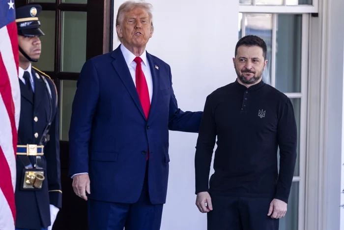 Zelenski susține că nu a discutat cu Trump despre predarea centralei Zaporojie FOTO EPA-EFE