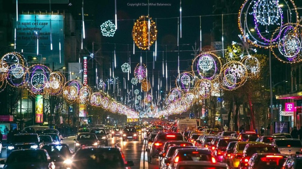 2,5 milioane lei pentru luminițele de sărbători din București