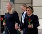 Noua regină Mette Marit și soacra ei, Regina-Mamă Sonja.