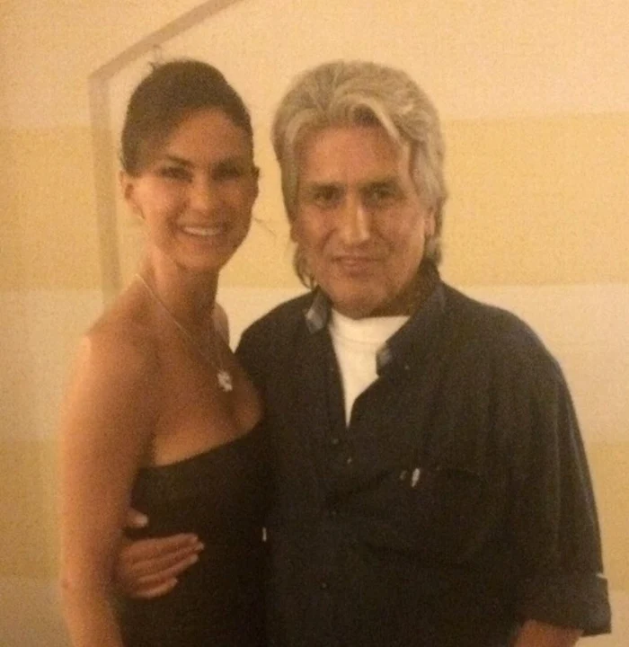 Olteanca s-a fotografiat cu Toto Cutugno