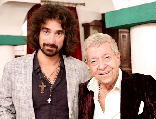Regizorul Cristian Radu Nema și actorul Ion Dichiseanu