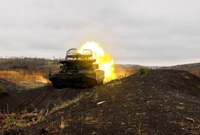 Război în Ucraina - tanc T-72BM2 al armateri ruse FOTO Profimedia