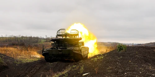 Război în Ucraina - tanc T-72BM2 al armateri ruse FOTO Profimedia