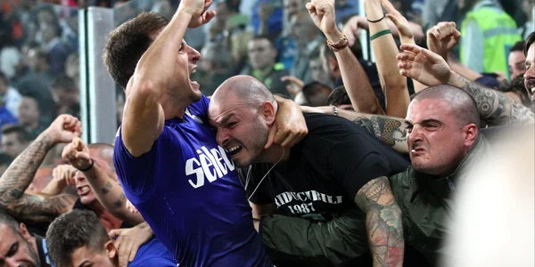 Radu Ștefan, fan înfocat al lui Lazio. Foto Facebook