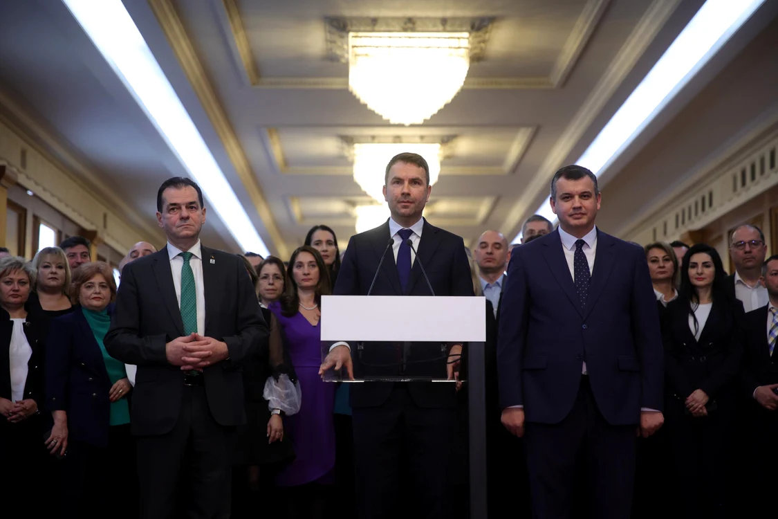 Liderii Alianței Dreapta Unită FOTO Inquam Photos