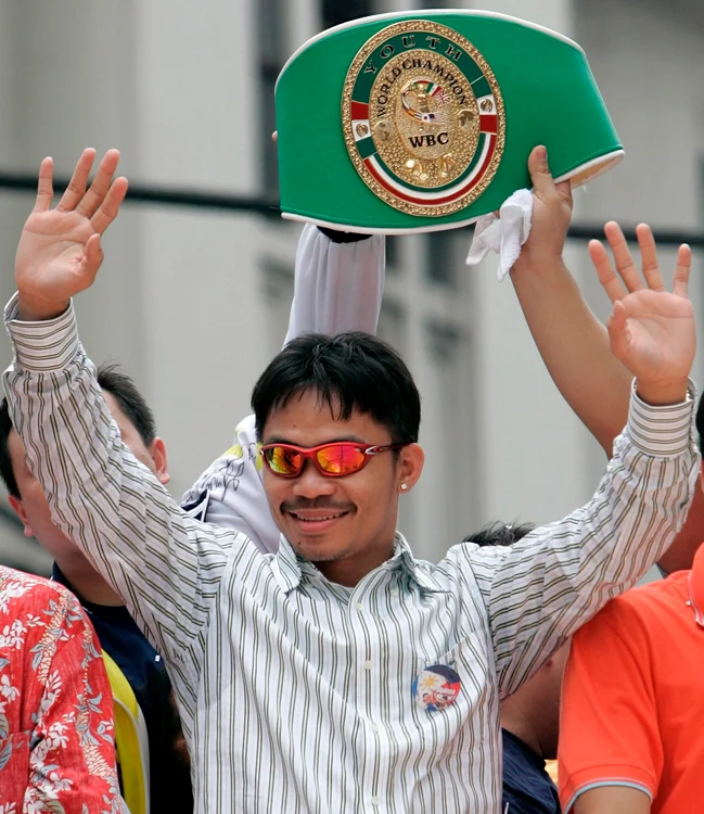
    Manny Pacquaio, noul campion mondial la WBO  