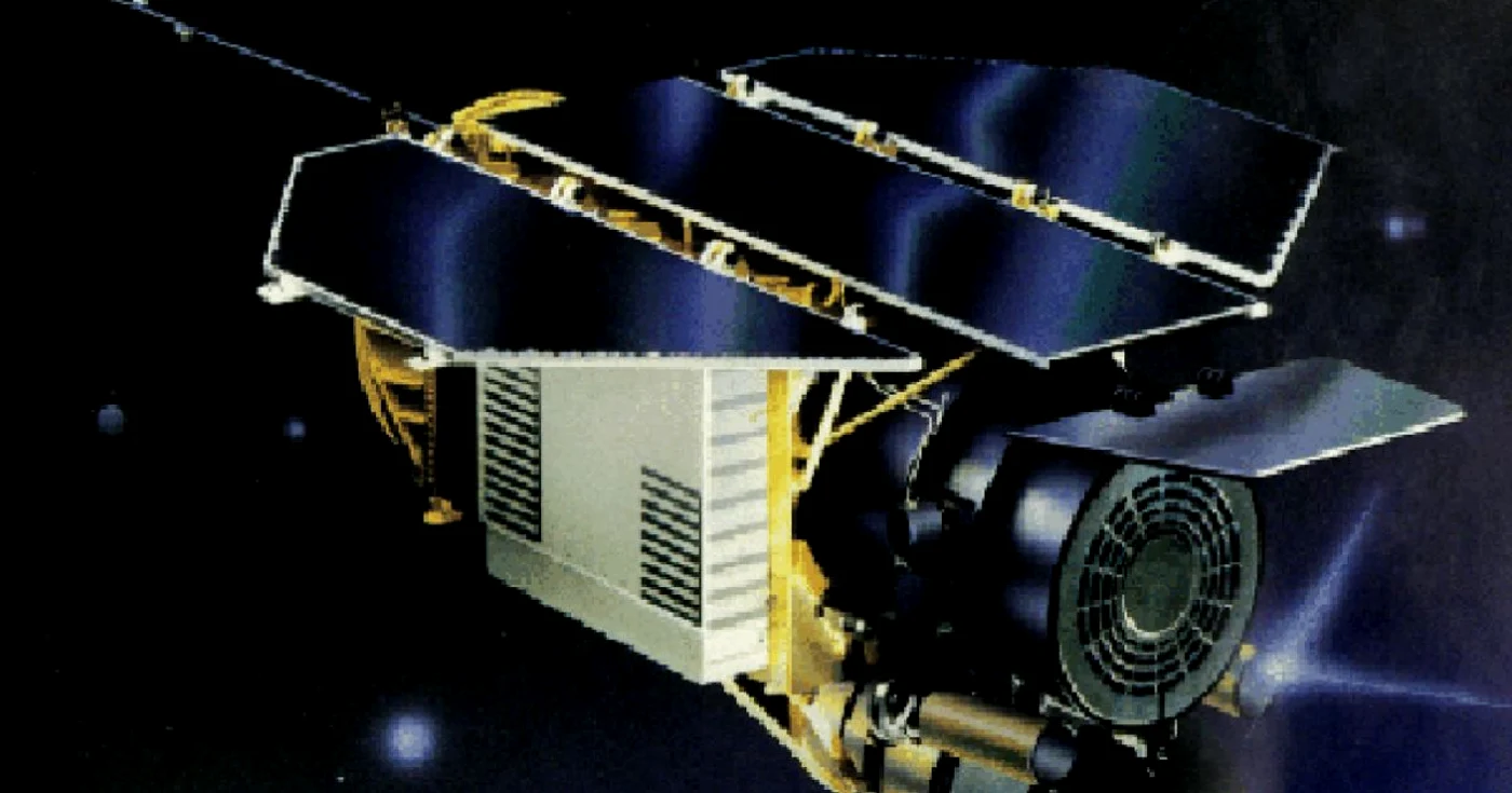 Satelitul german ROSAT a fost lansat în 1990 și a "murit" în 1998 (Foto: www.telegraph.co.uk)