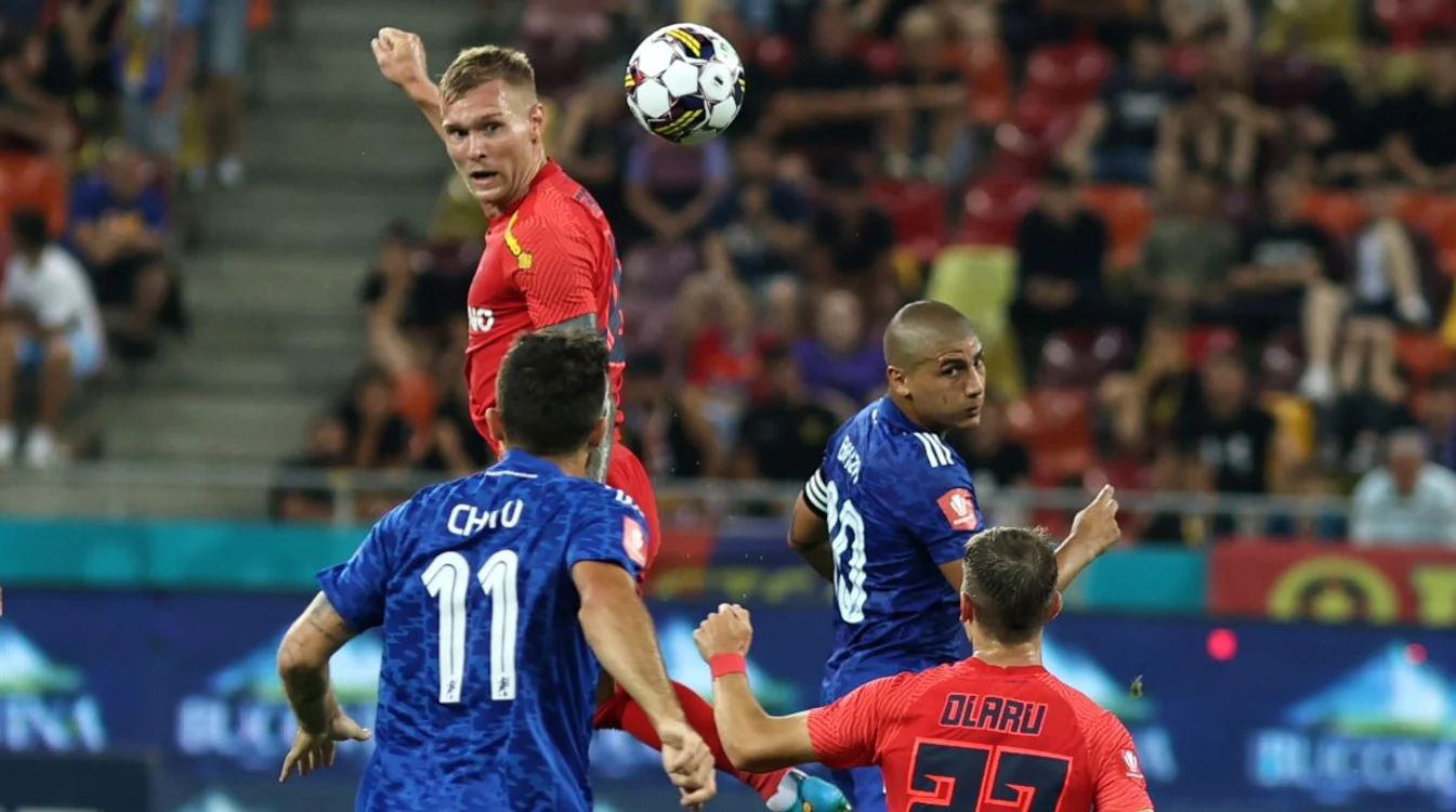 Tamm a marcat două goluri de la sosirea la FCSB (FOTO: Mediafax)