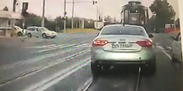 Spray lacrimogen în trafic