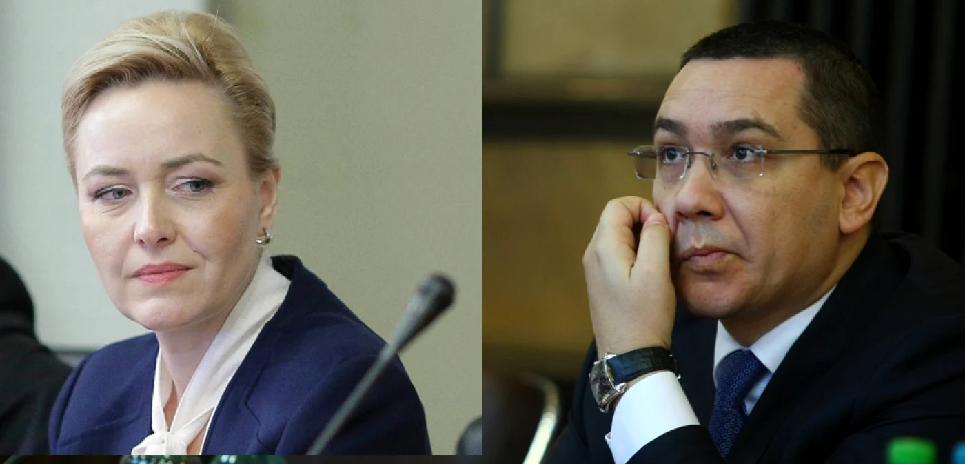 Ministrul de interne Carmen Dan şi fostul premier Victor Ponta îşi rezolvă disputele public, prin intermediul mesajelor publicate pe Facebook FOTO Adevărul