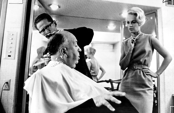 Alfred Hitchcock şi Tippi Hedren FOTO Profimedia