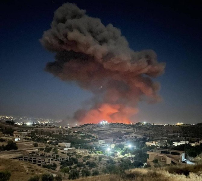 O sută de avioane israeliene au lansat un atac preventiv în Liban, după ce Hezbollah a tras peste 300 de rachete VIDEO