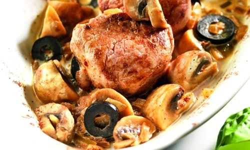 friptura porc sos ciuperci jpeg