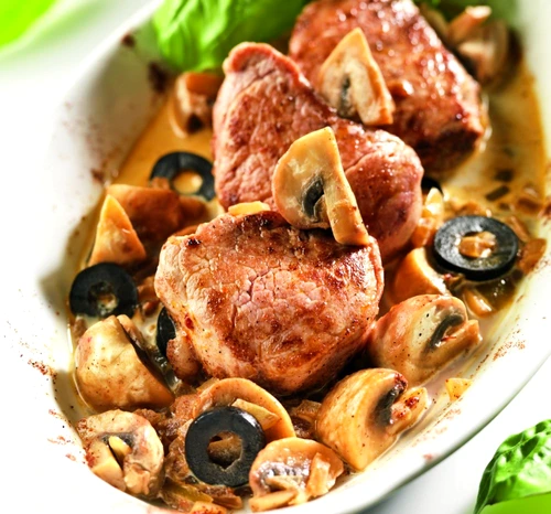 friptura porc sos ciuperci jpeg