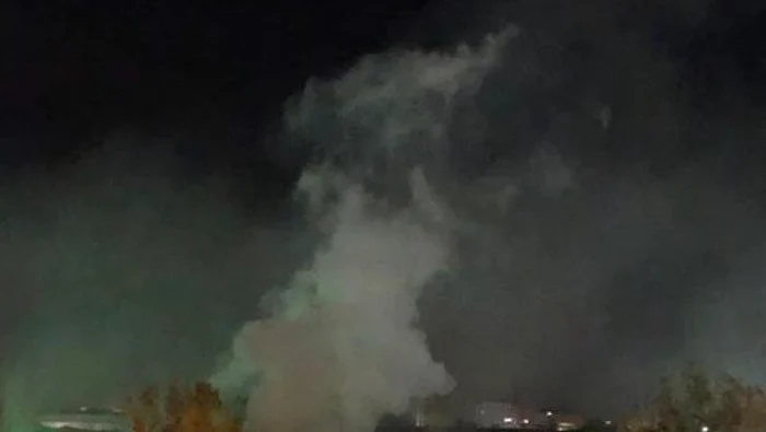 
    Un utilaj aflat sub presiune a explodatFoto: Digi24  