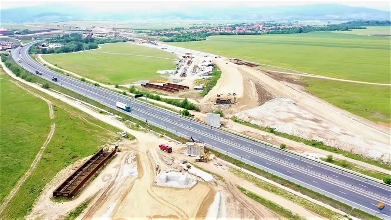 santier autostrada alba
