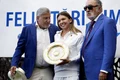 Simona Halep, Ion Tiriac, Ilie Natase (EPA) jpg
