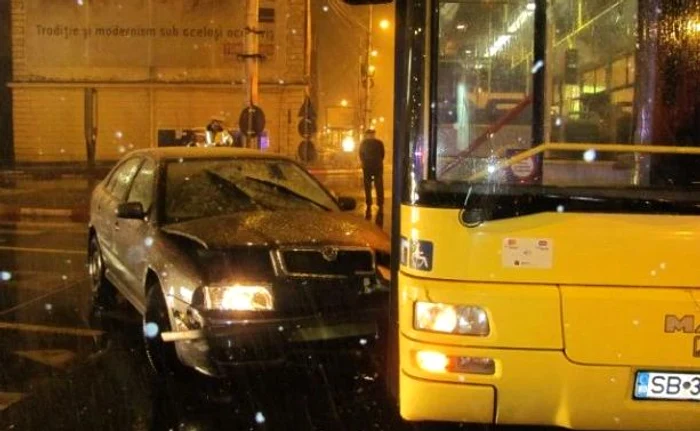 Accidentul a avut loc duminică seara