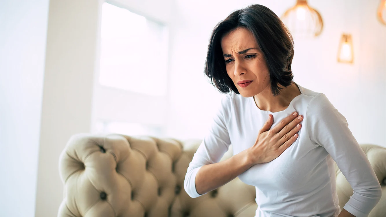 Durerea în piept este un sens alarmant / foto: Shutterstock