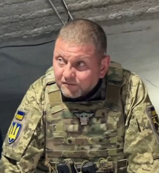 Comandantul-șef al armatei ucrainene poartă o insignă cu un personaj adorabil pe vesta antiglonț VIDEO