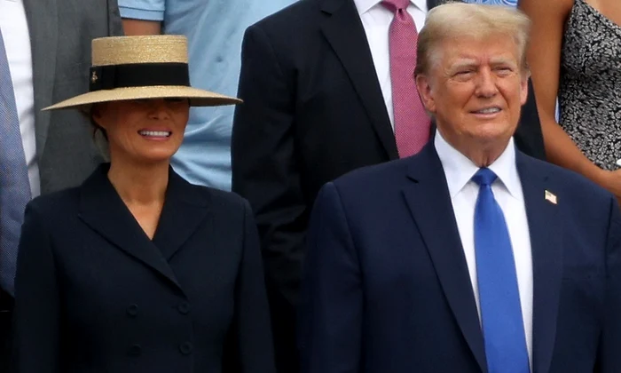 Melania Trump si Donald Trump la absolvirea lui Barron Trump   profimedia 0873899269 jpg