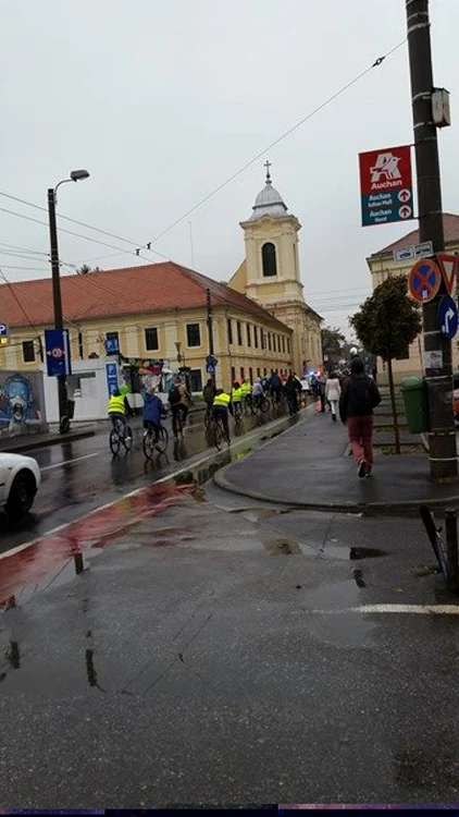 Tură pe biciclete la Timişoara