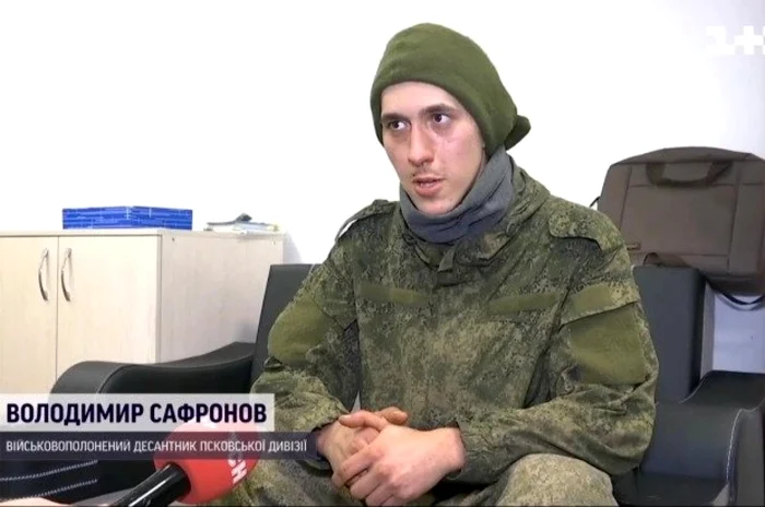 Militar rus capturat